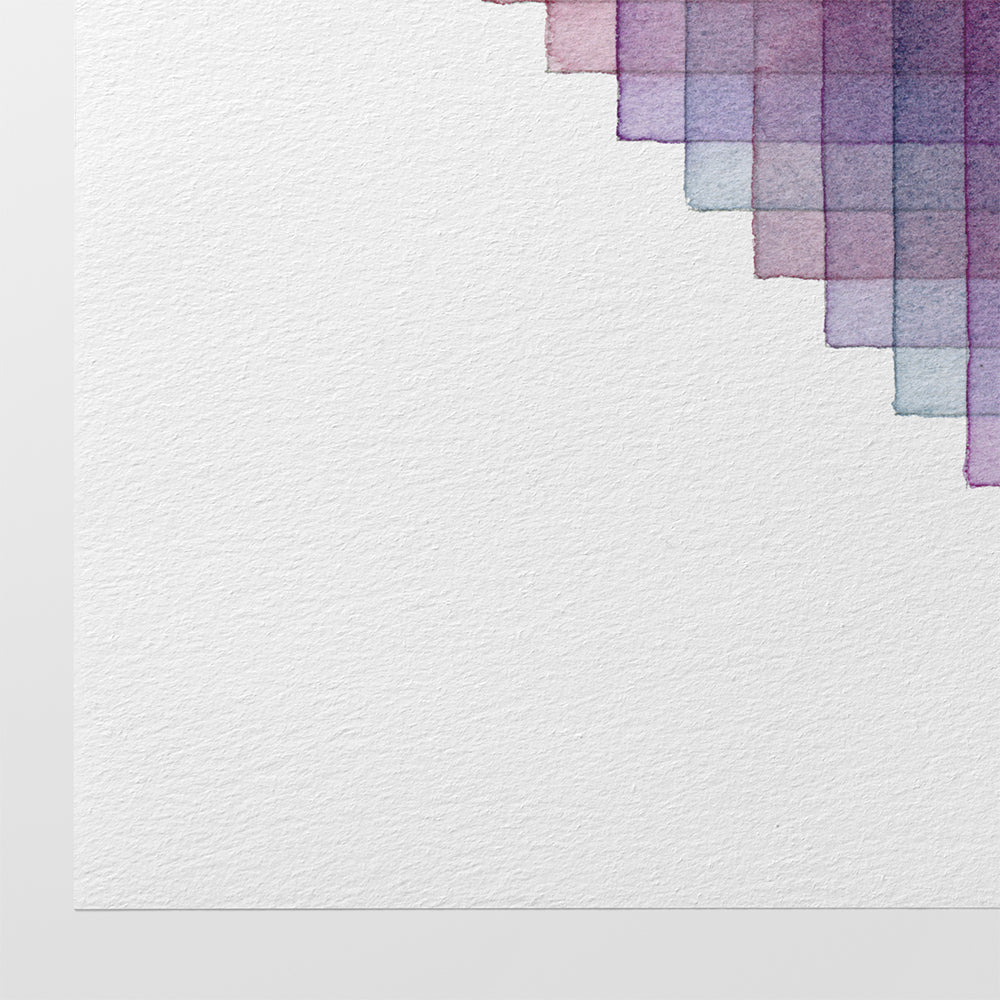 "Closer Look" Modern Watercolor Art Print