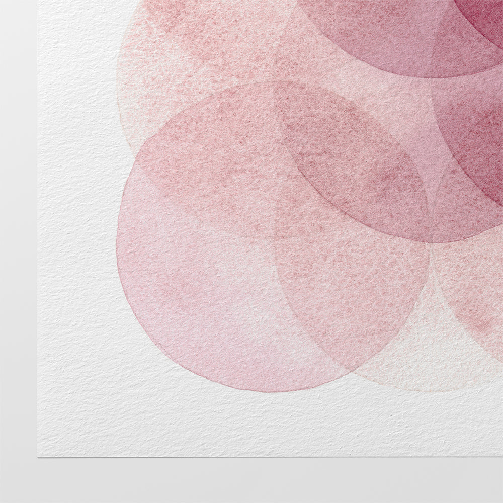 "Chroma Field 1" Modern Watercolor Art Print