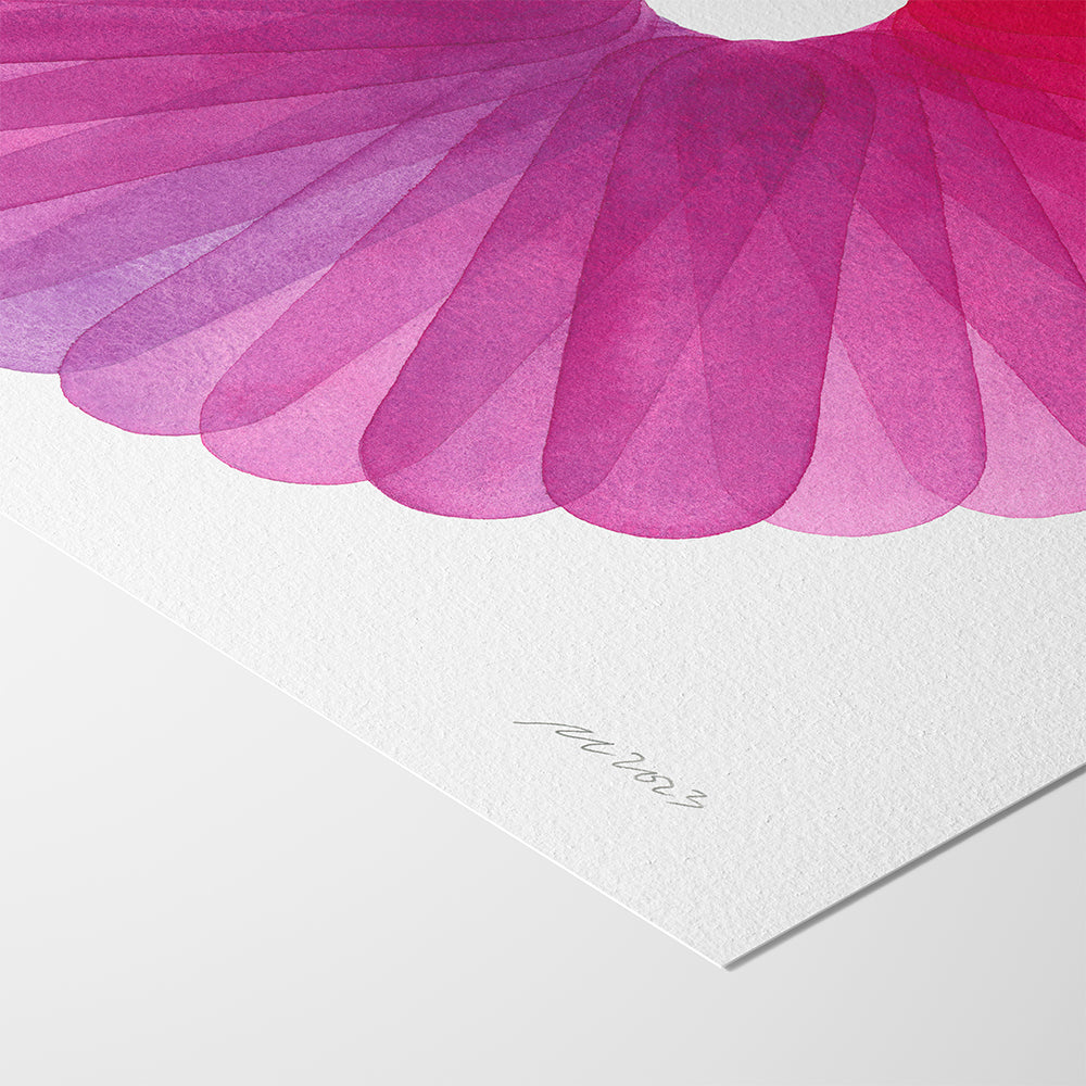 "Spring Bloom" Modern Watercolor Art Print