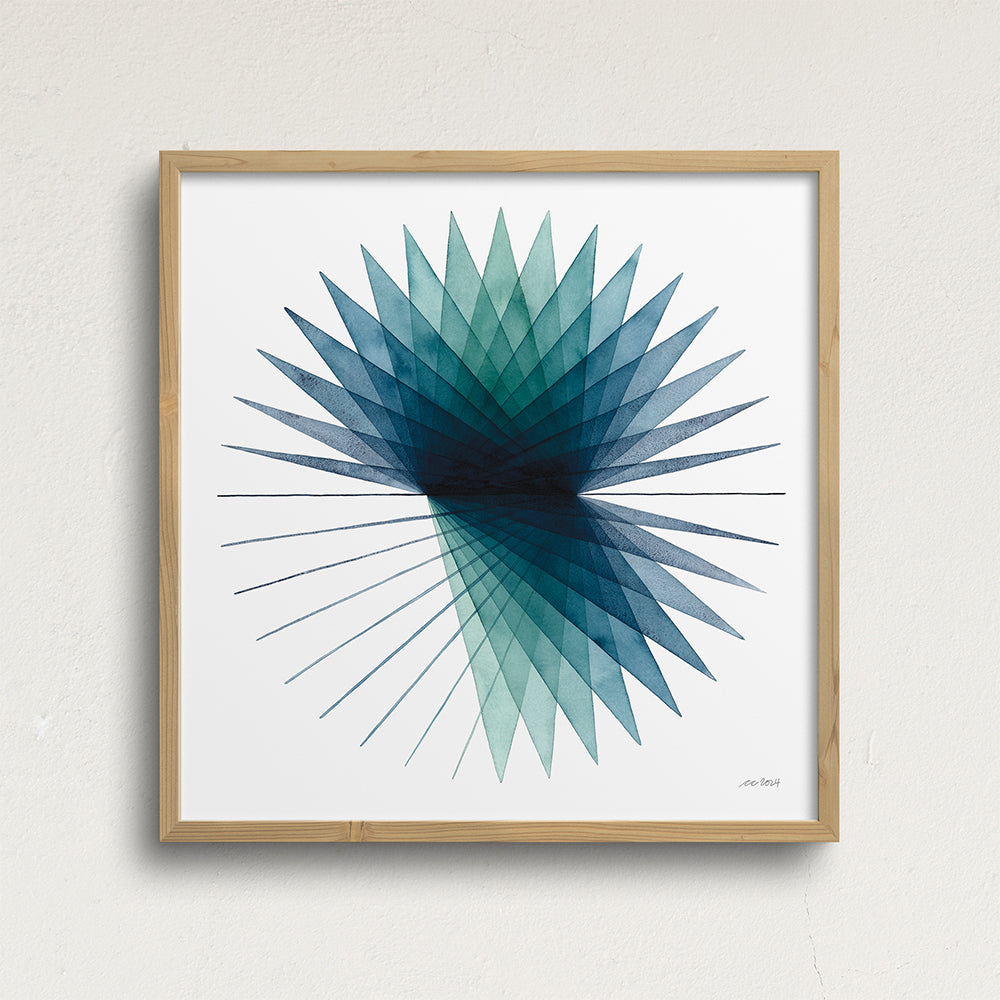 "Infinite Moment" Modern Watercolor Art Print