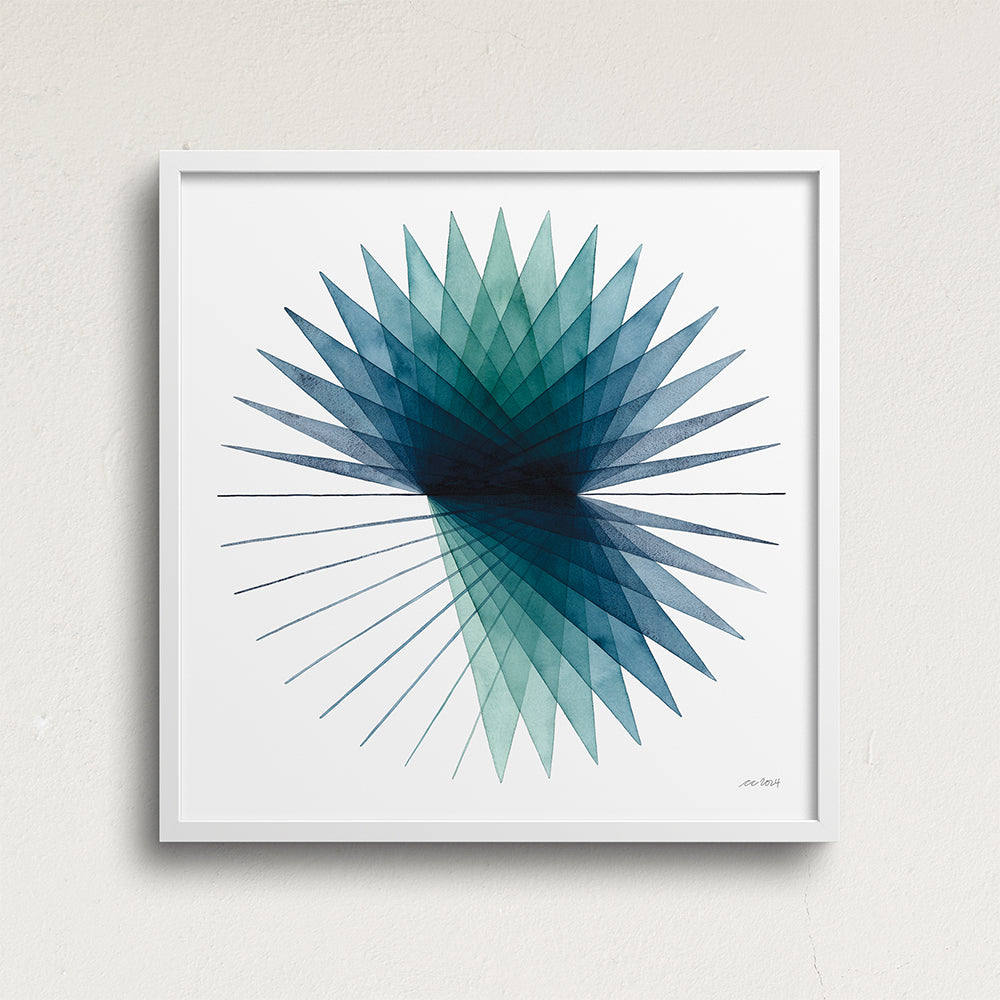"Infinite Moment" Modern Watercolor Art Print