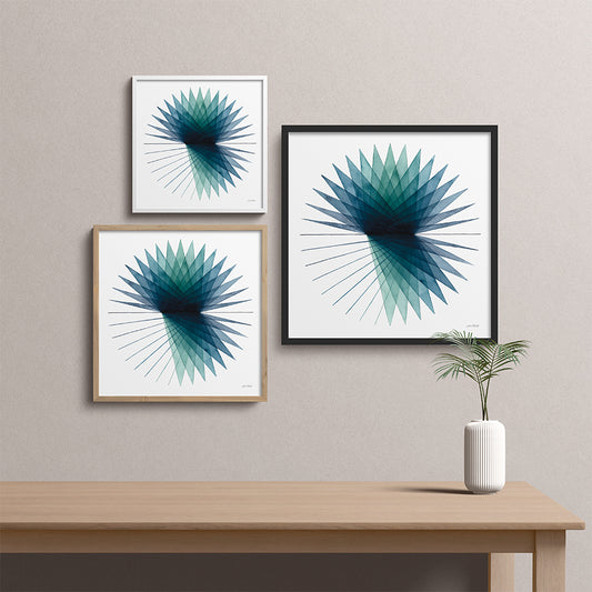 "Infinite Moment" Modern Watercolor Art Print