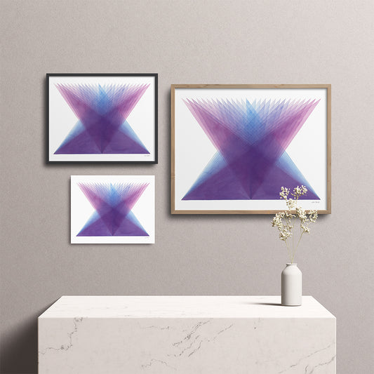 "Rise Above" Modern Watercolor Art Print