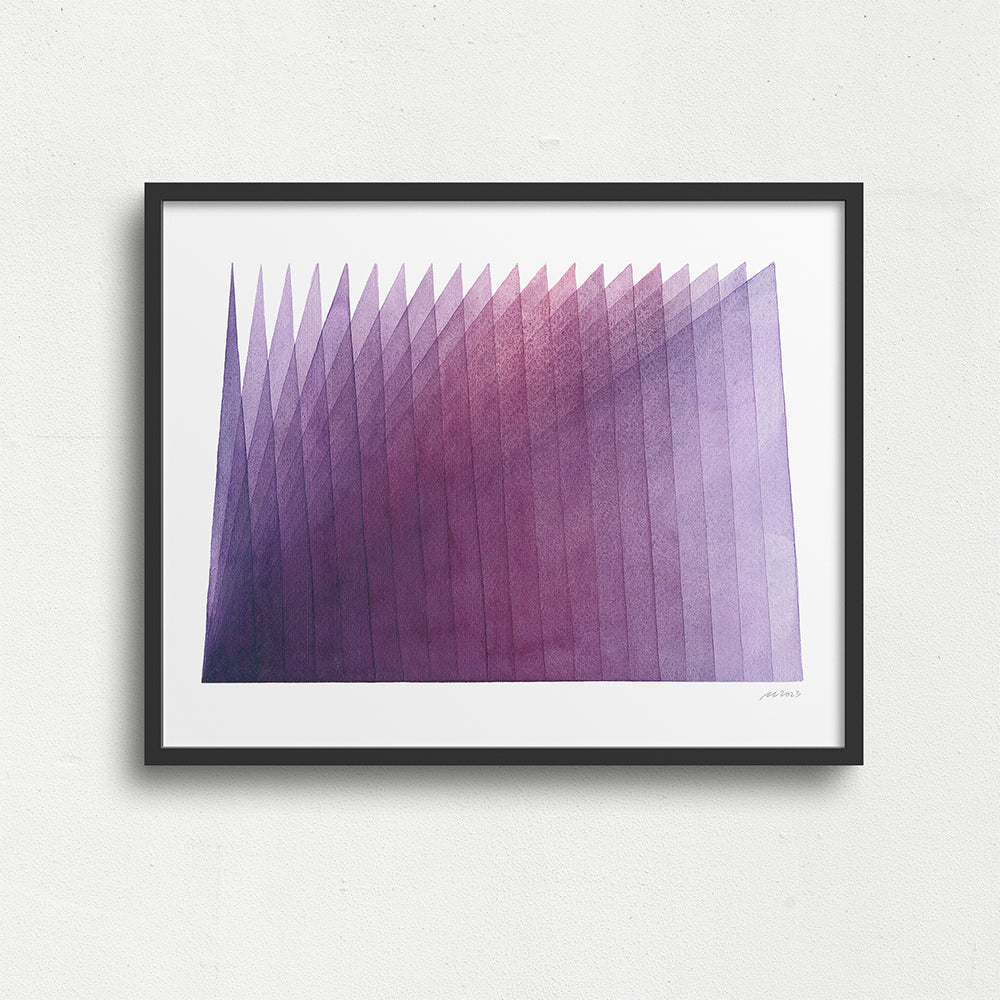 "Shape Shift" Modern Watercolor Art Print