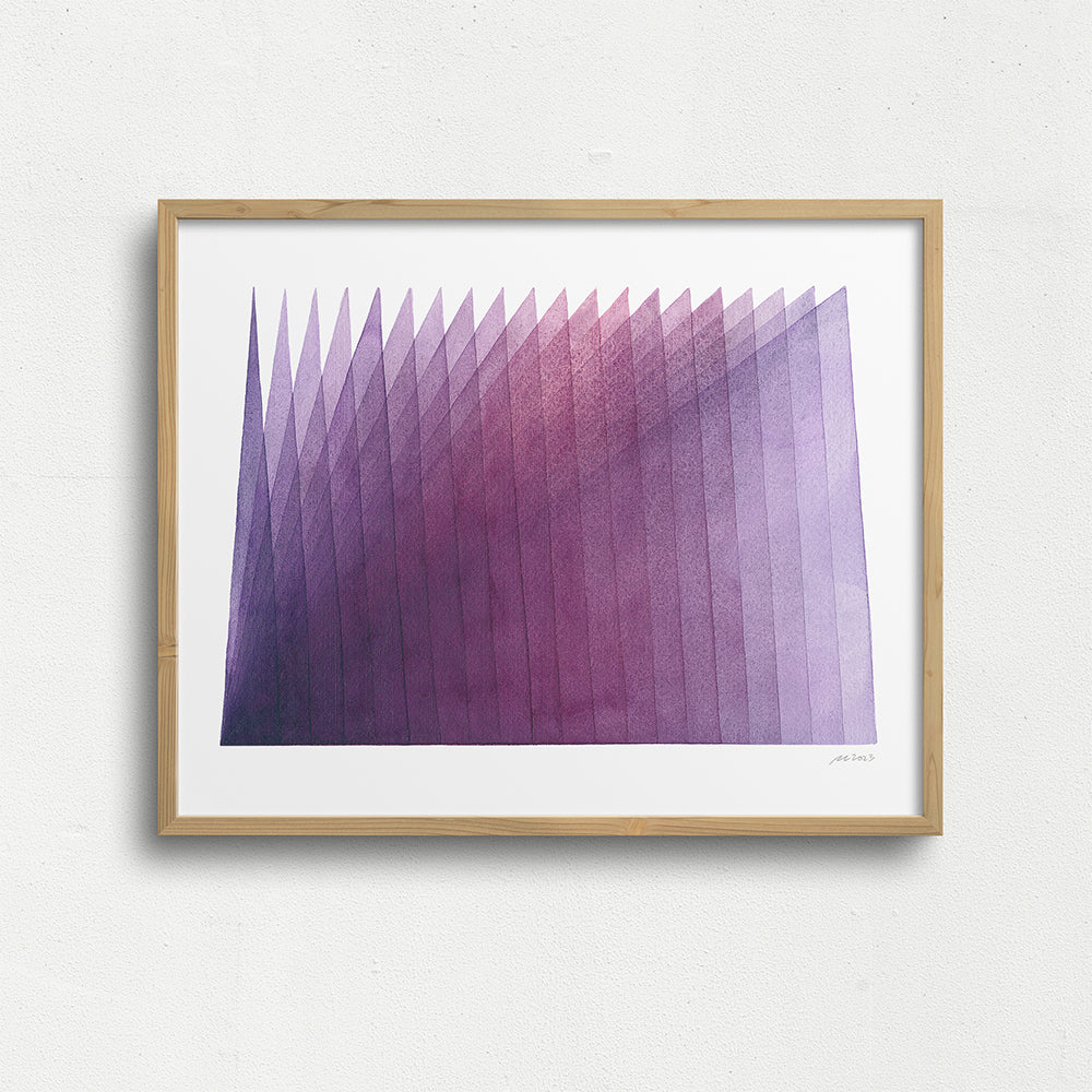 "Shape Shift" Modern Watercolor Art Print