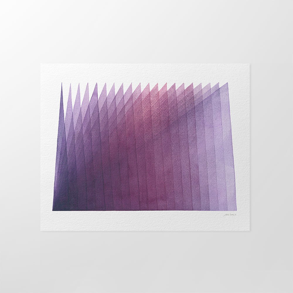 "Shape Shift" Modern Watercolor Art Print