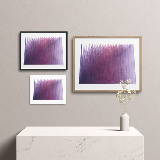 "Shape Shift" Modern Watercolor Art Print