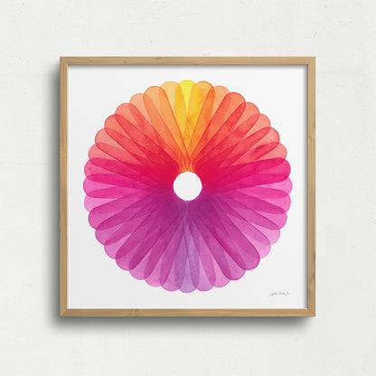 "Spring Bloom" Modern Watercolor Art Print