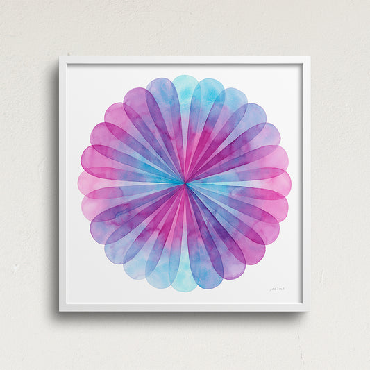"Summer Nebula" Modern Watercolor Art Print