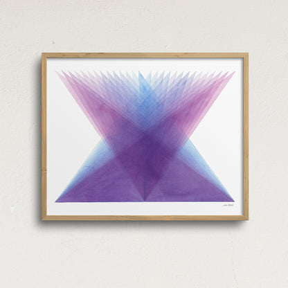 "Rise Above" Modern Watercolor Art Print