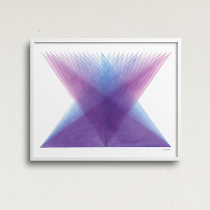 "Rise Above" Modern Watercolor Art Print