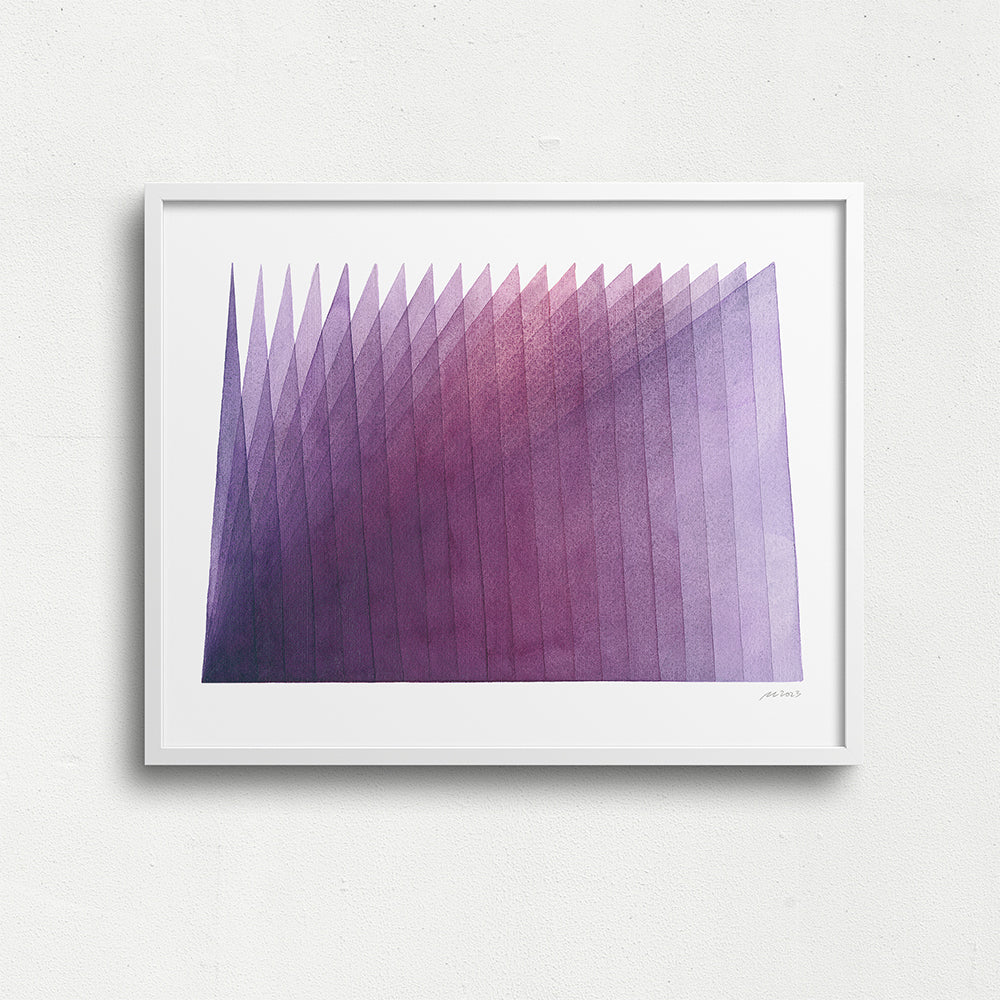 "Shape Shift" Modern Watercolor Art Print