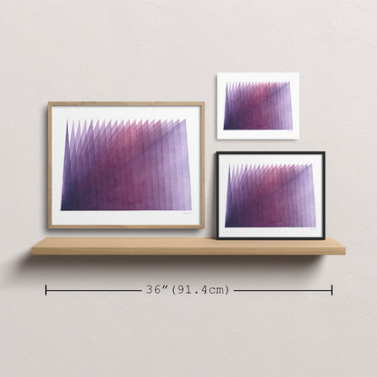 "Shape Shift" Modern Watercolor Art Print